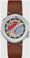 Orologio Bulova Frank lioyd Wright in Acciaio 96B486